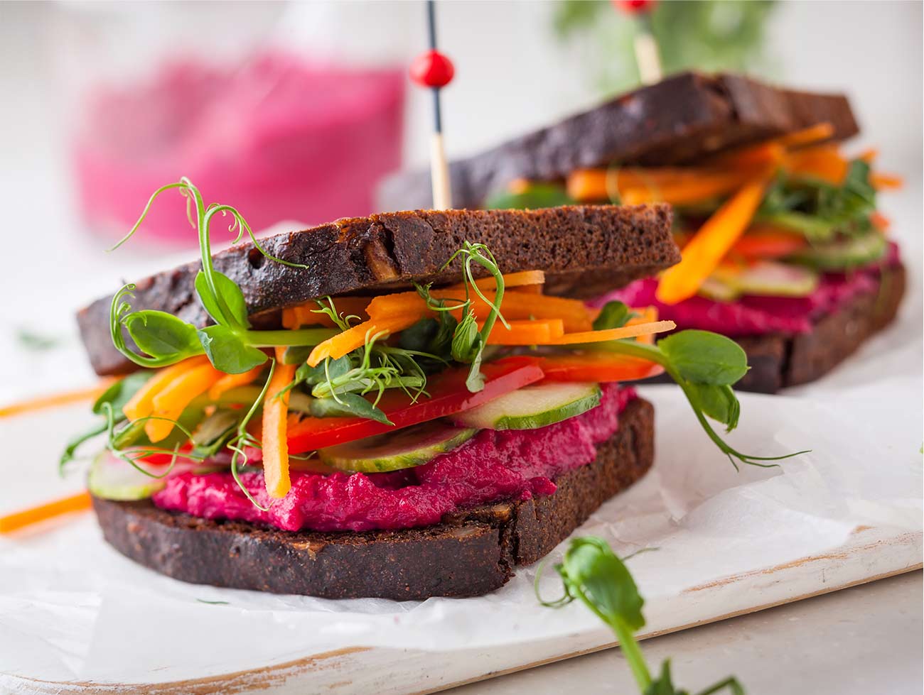 Colorful Sandwich My Vegan Gold Edition Silver lake